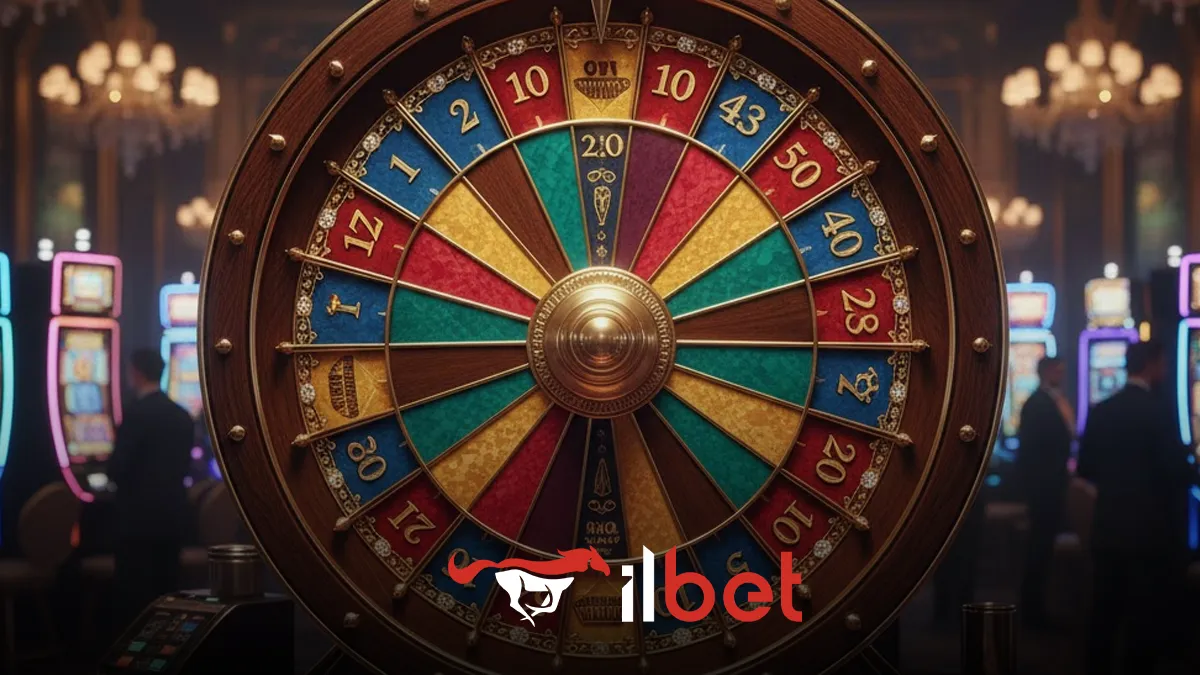 İlbet Mega Wheel oyunu